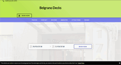 Desktop Screenshot of belgranodecks.com